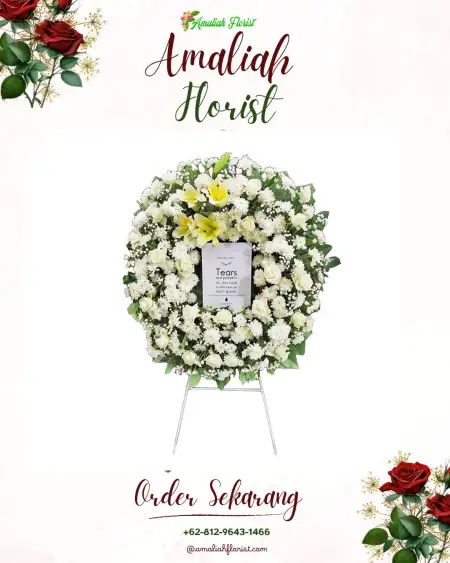 Krans Bunga Duka Kampungdalem